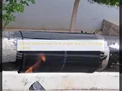 Ζεστή τήξη κόλλημα θερμικής συρρίκνωσης ραπίδια ταινία για την επικάλυψη συνδυασμού περιτύλιξης